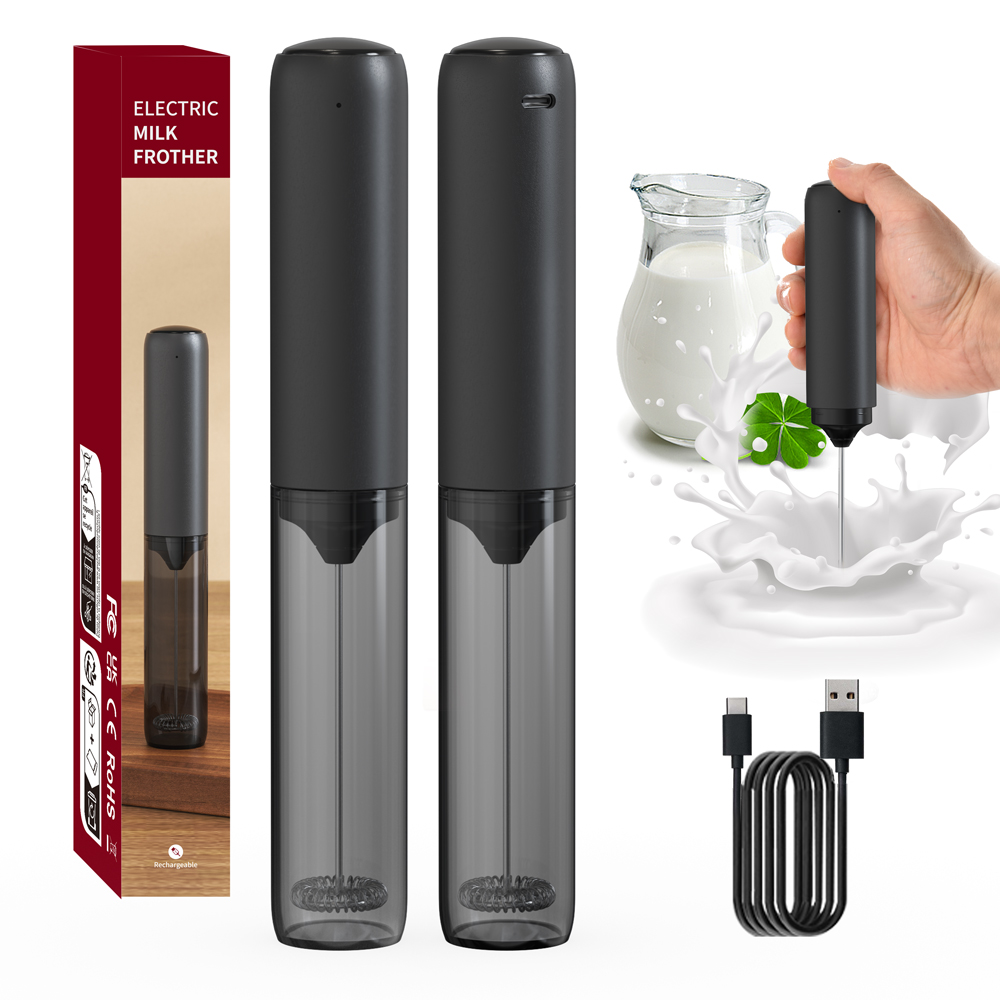Kitchen Gadgets And Appliances - ห้องครัวที่มีประสิทธิภาพStirrer FrotherนมมือถือโฟมMakerสําหรับLattes Whiskเครื่องดื่มผสมกาแฟชาร์จไฟฟ้าไข่Beater