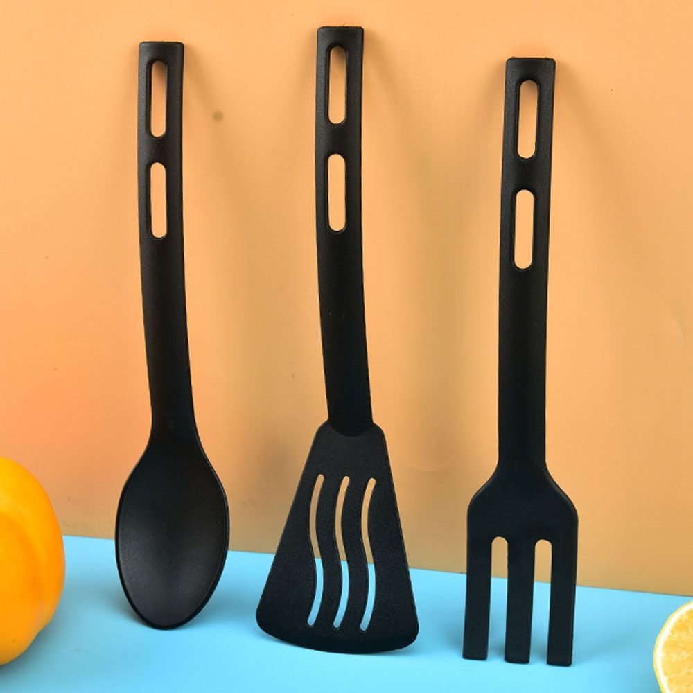 Kitchen Gadgets And Appliances - ชุดเครื่องใช้ในครัวไนลอนกันความร้อนแบบไม่ติดอุปกรณ์ในครัวด้ามพกพาสะดวก
