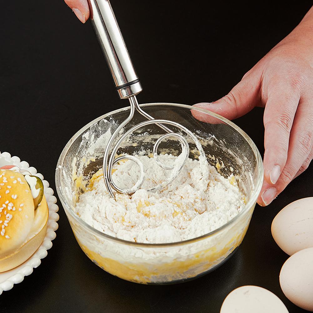 Kitchen Gadgets And Appliances - ที่ตีแป้ง เครื่องผสมขนมปัง สแตนเลส สำหรับเค้ก ขนมอบ แป้งต่างๆ