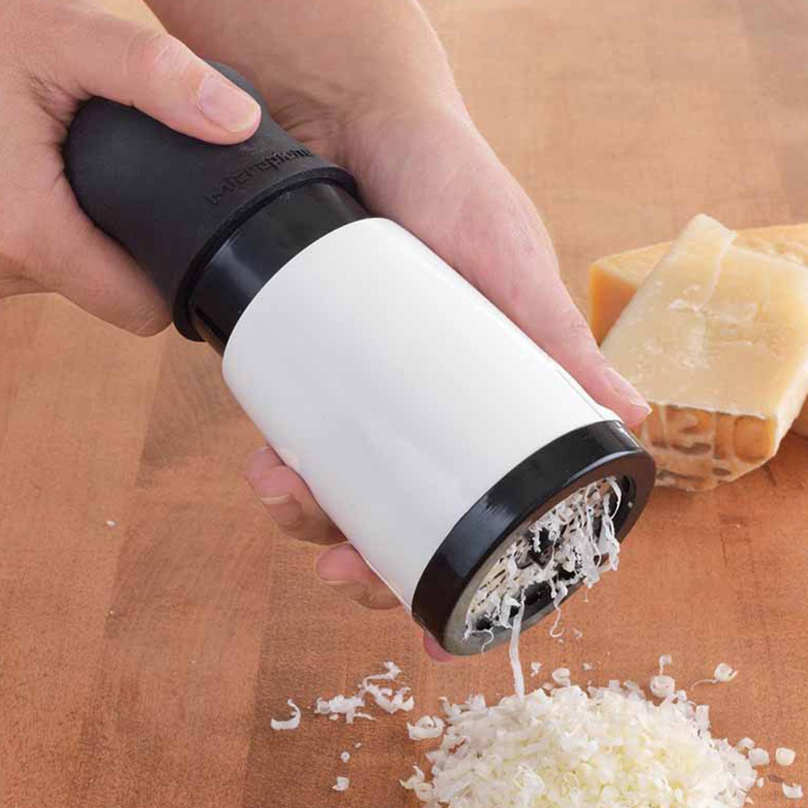 Kitchen Gadgets Needed - เครื่องขูดอเนกประสงค์ ABS+สแตนเลส แบบหมุนมือถือ สำหรับขูดผัก ชีส ผลไม้