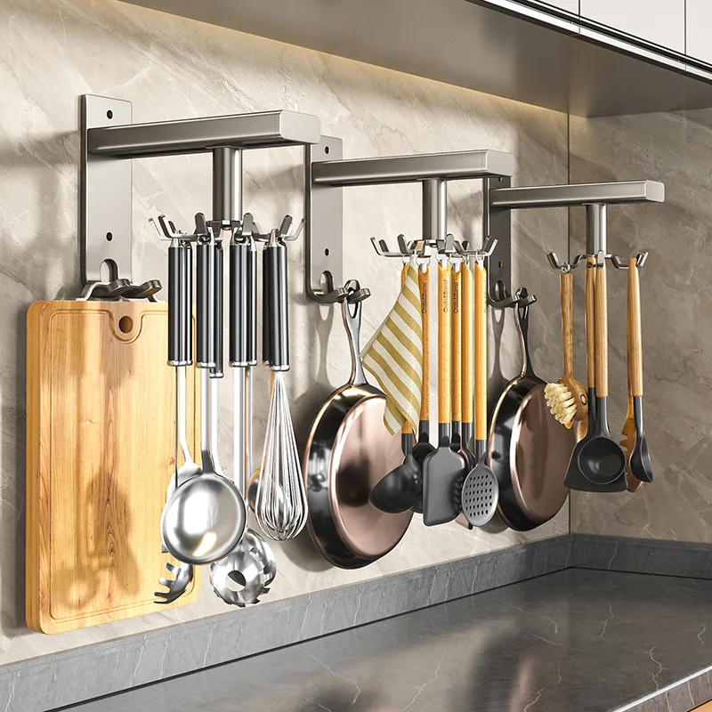 Kitchen Gadgets Storage Ideas - Universal KITCHEN Hook อเนกประสงค์ 360 องศา