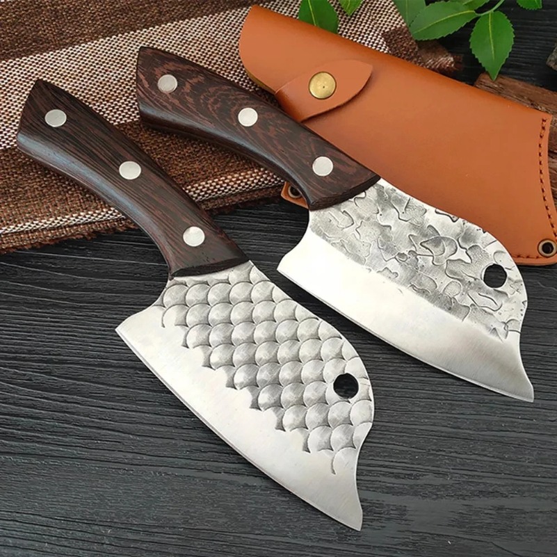 Kitchen Gadgets For Chefs - มีดทำครัว InLeung แบบมืออาชีพ ผลิตจากเหล็กกล้าไร้สนิม สำหรับหั่นผลไม้ เนื้อสัตว์