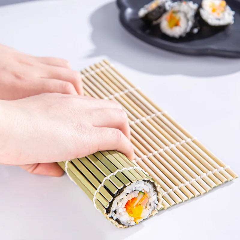 Kitchen Gadgets And Appliances - DIY ไม้ไผ่ซูชิ Maker Rolling Mat ซูชิเครื่องมือลูกกลิ้งข้าว
