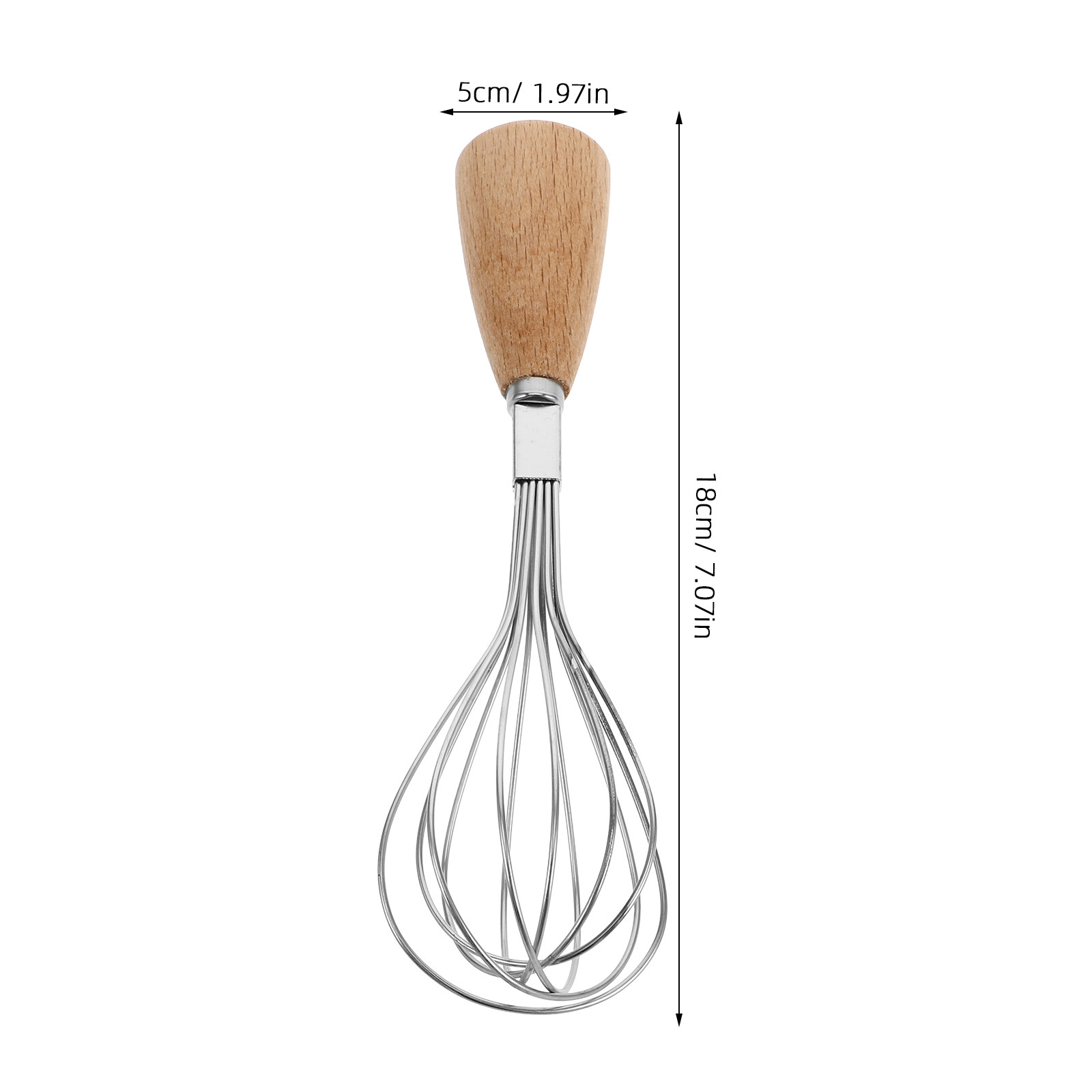 ที่ตีไข่สแตนเลสขนาดเล็ก ด้ามไม - Kitchen Gadgets And Appliances บทวิจารณ์และราคา