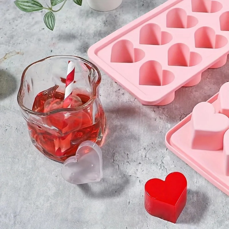 1 ชิ้นแม่พิมพ์น้ำแข็งรูปหัวใจม - Kitchen Gadgets Needed บทวิจารณ์และราคา