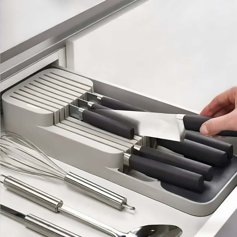 กล่องเก็บมีดแบบลิ้นชัก - อุปกร - Kitchen Gadgets Storage Ideas บทวิจารณ์และราคา