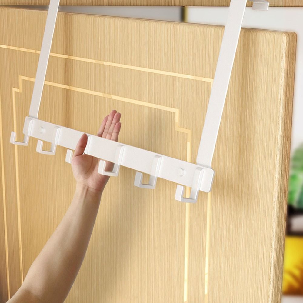 ตะขอเก็บของเหนือประตู 6 ตะขอเส - Kitchen Gadgets Storage Ideas บทวิจารณ์และราคา
