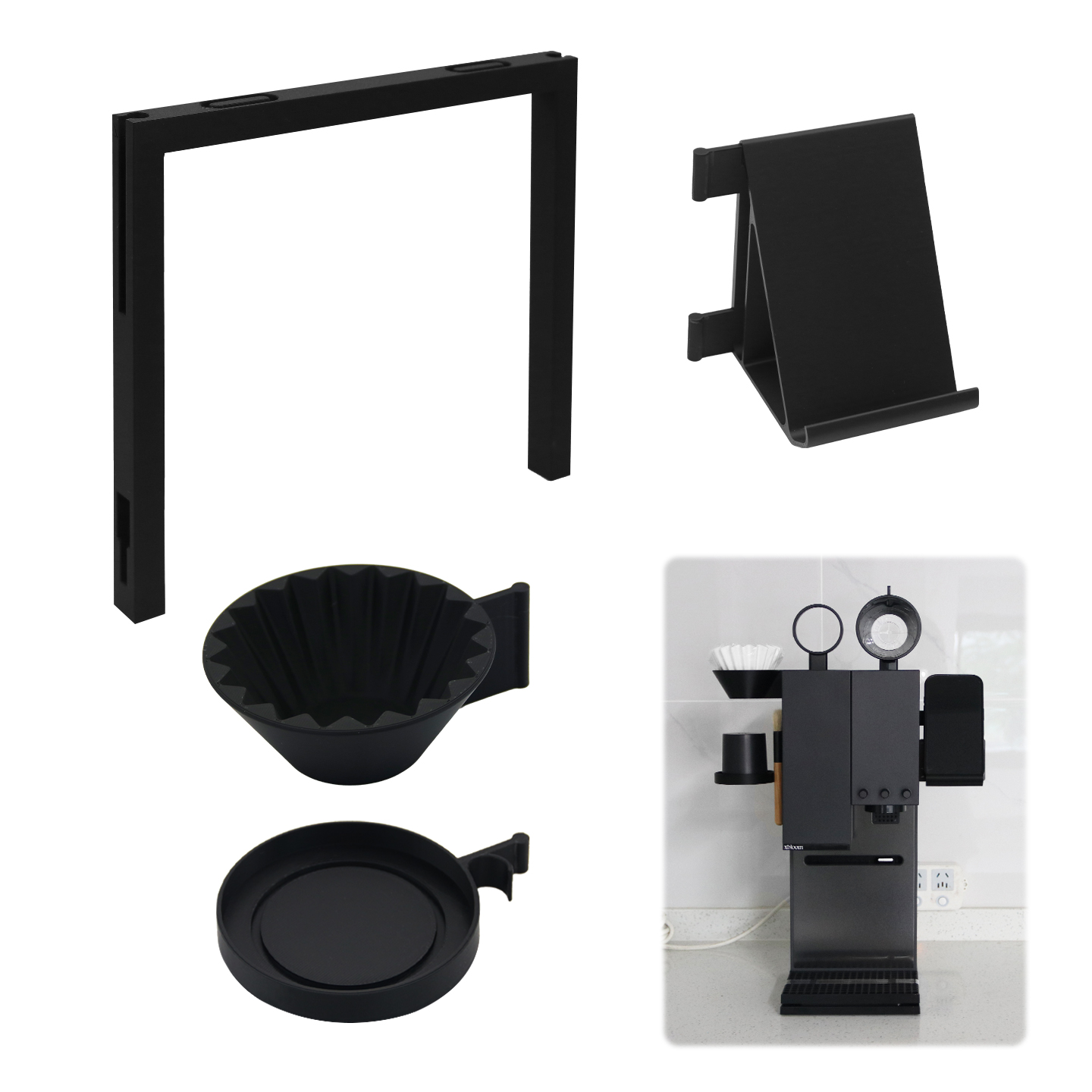 ชั้นวางของสำหรับเครื่องชงกาแฟ  - Kitchen Gadgets Storage Ideas บทวิจารณ์และราคา