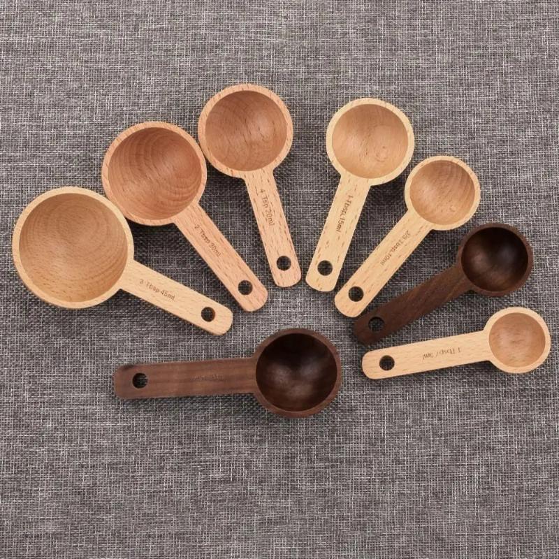 ช้อนตวงไม้ 7.5-45 มล. แบบพกพา  - Kitchen Gadgets For Chefs บทวิจารณ์และราคา