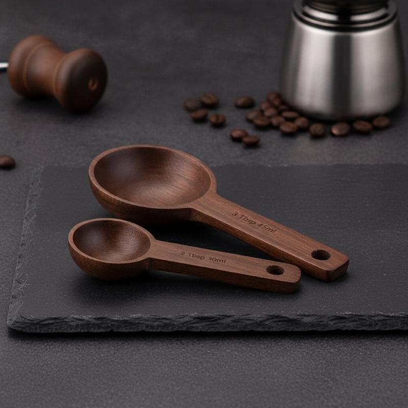ช้อนตวงไม้ 7.5-45 มล. แบบพกพา  - Kitchen Gadgets For Chefs บทวิจารณ์และราคา