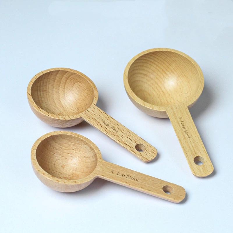 ช้อนตวงไม้ 7.5-45 มล. แบบพกพา  - Kitchen Gadgets For Chefs บทวิจารณ์และราคา