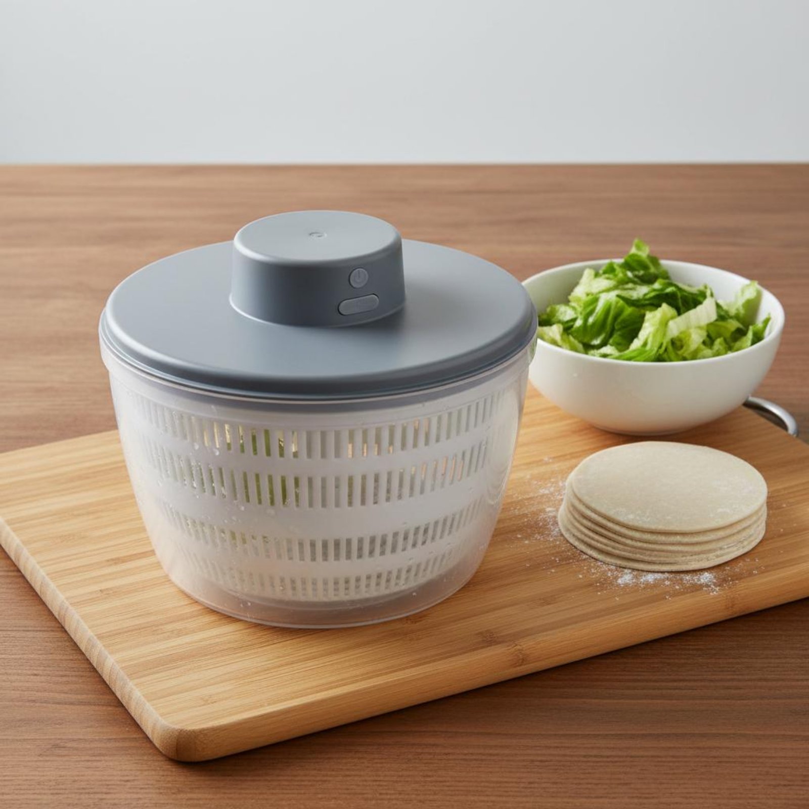 เครื่องอบสลัดไฟฟ้า เครื่องอบผั - Salad Spinner บทวิจารณ์และราคา