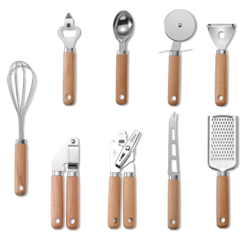 9 ชิ้น/เซ็ตชุดเครื่องครัวสแตนเ - Kitchen Gadgets Best บทวิจารณ์และราคา