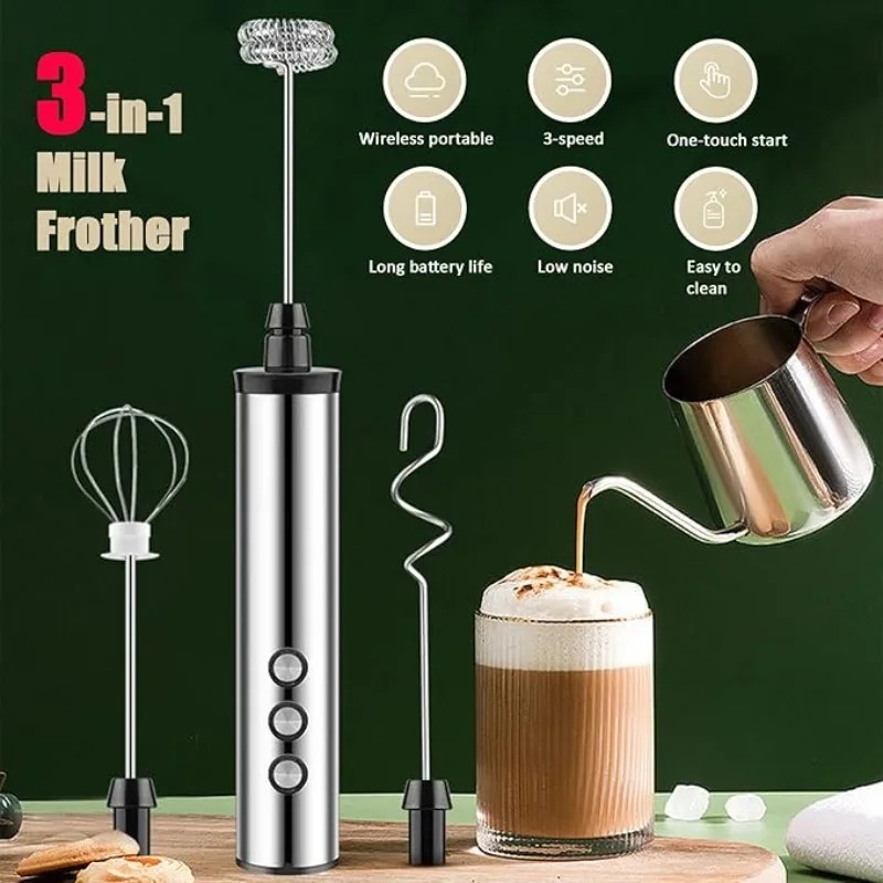 เครื่องตีฟองนมไฟฟ้าแบบมือถือ M - Kitchen Gadgets And Appliances บทวิจารณ์และราคา