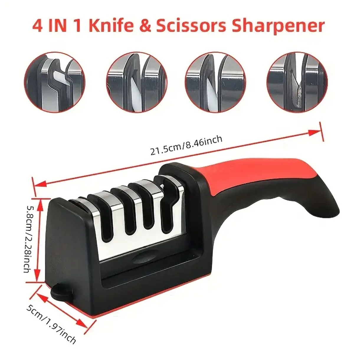 เครื่องลับมีด 3/4 ขั้นตอน อเนก - Kitchen Gadgets Needed บทวิจารณ์และราคา