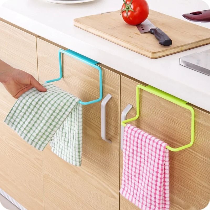 ที่แขวนผ้าเช็ดตัวแบบแขวนพลาสติ - Kitchen Gadgets Storage Ideas บทวิจารณ์และราคา