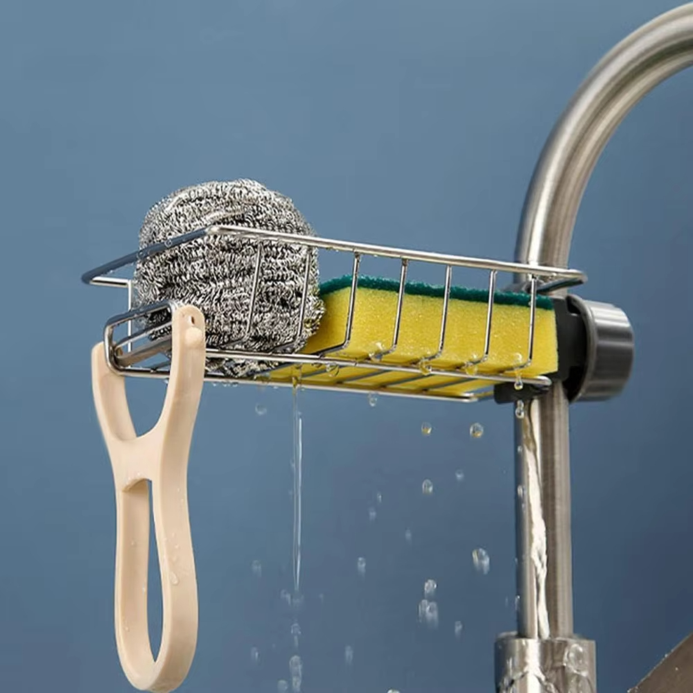 ที่วางฟองน้ำในอ่างล้างจาน ที่เ - Kitchen Gadgets Storage Ideas บทวิจารณ์และราคา