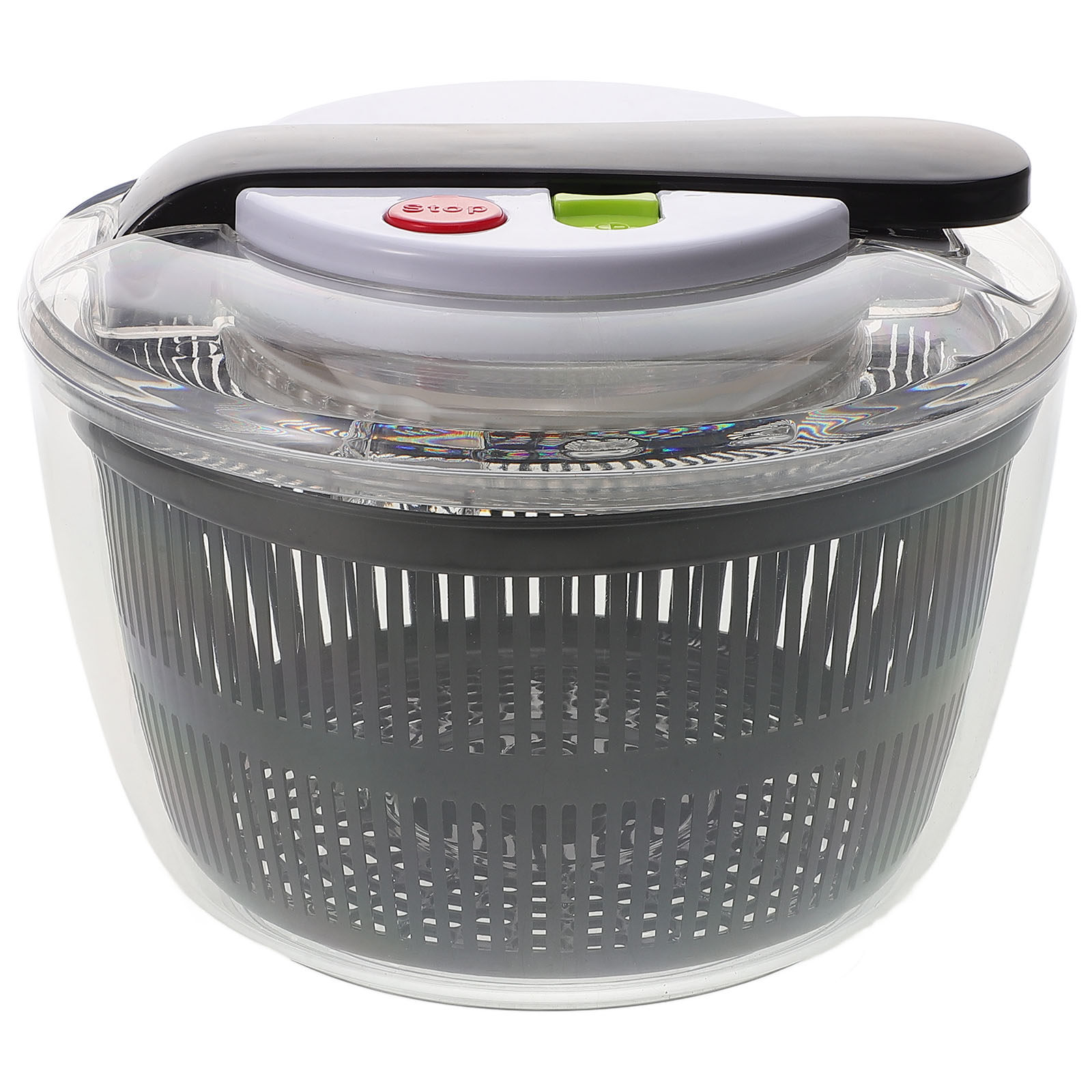เครื่องปั่นสลัดแบบกดมือ สีขาว  - Salad Spinner บทวิจารณ์และราคา