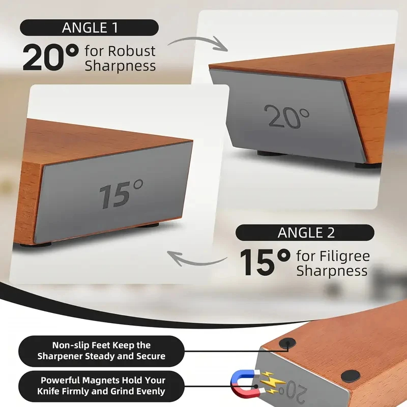 เครื่องลับมีดแบบลูกกลิ้งแม่เหล - Kitchen Gadgets For Chefs บทวิจารณ์และราคา