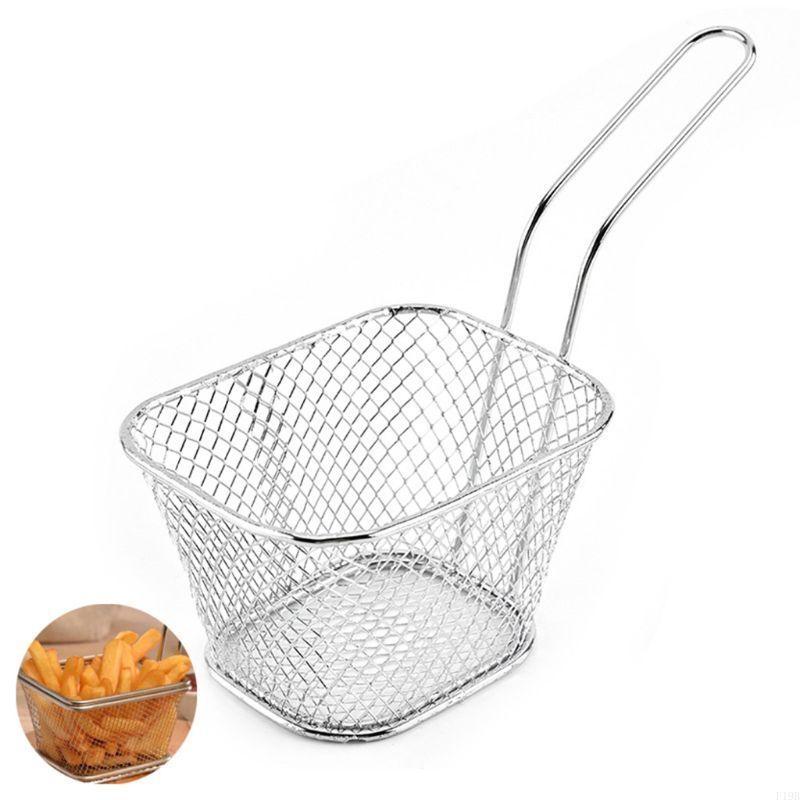 F19B ชิปตาข่ายตะกร้าทอดสแควร์ท - Kitchen Gadgets For Chefs บทวิจารณ์และราคา