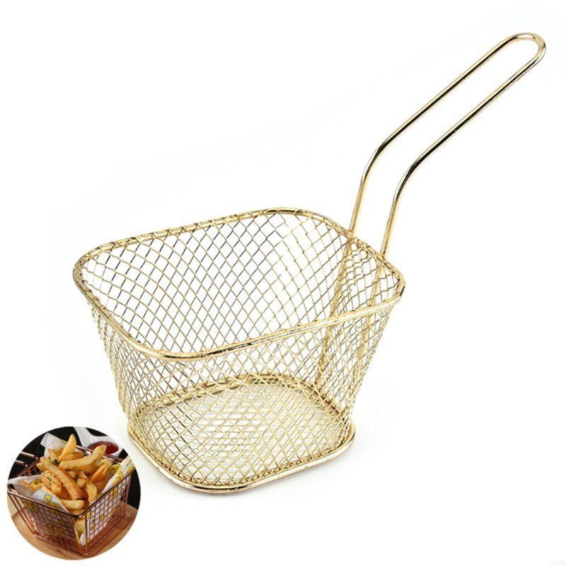 F19B ชิปตาข่ายตะกร้าทอดสแควร์ท - Kitchen Gadgets For Chefs บทวิจารณ์และราคา