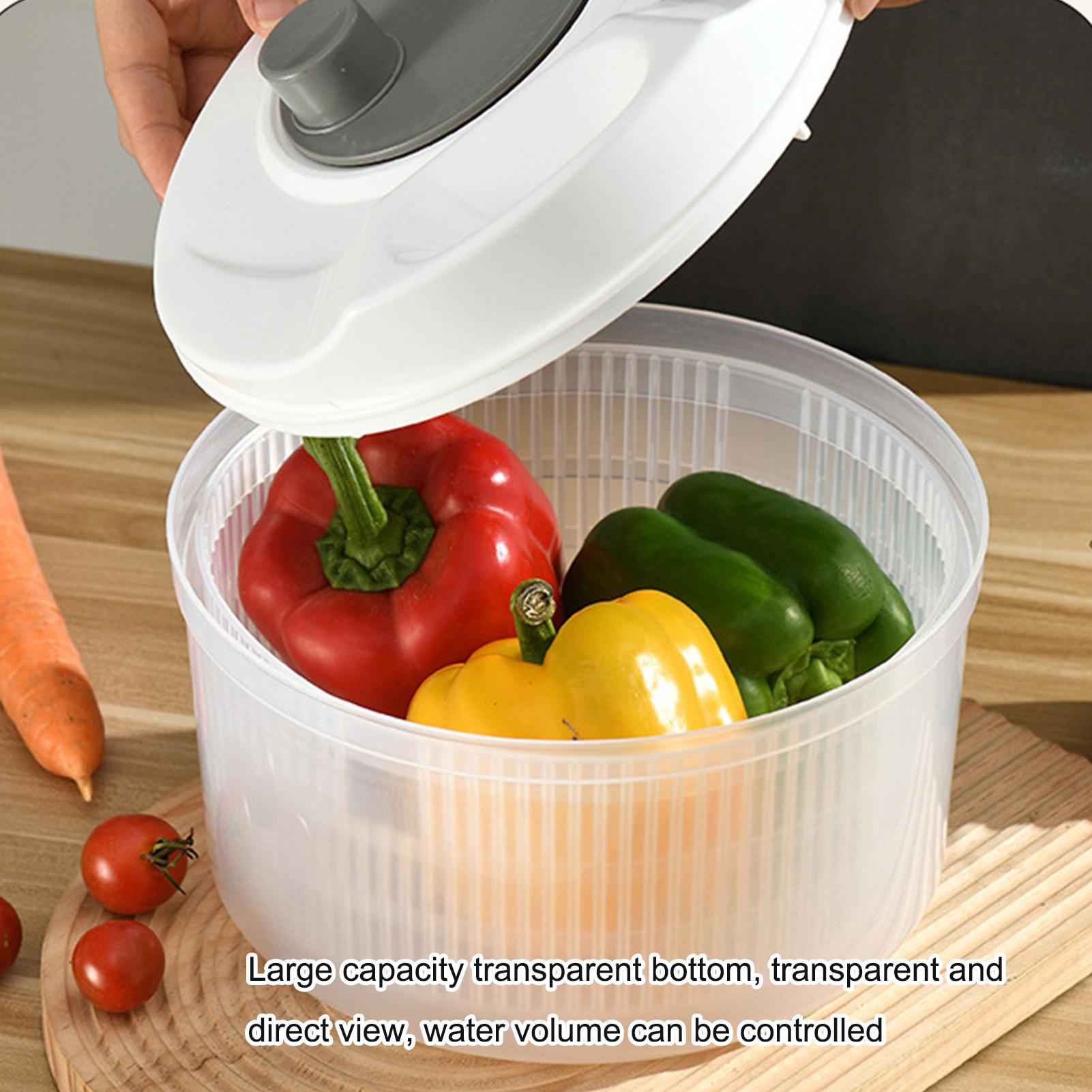 เครื่องปั่นสลัดเครื่องล้างผลไม - Salad Spinner บทวิจารณ์และราคา