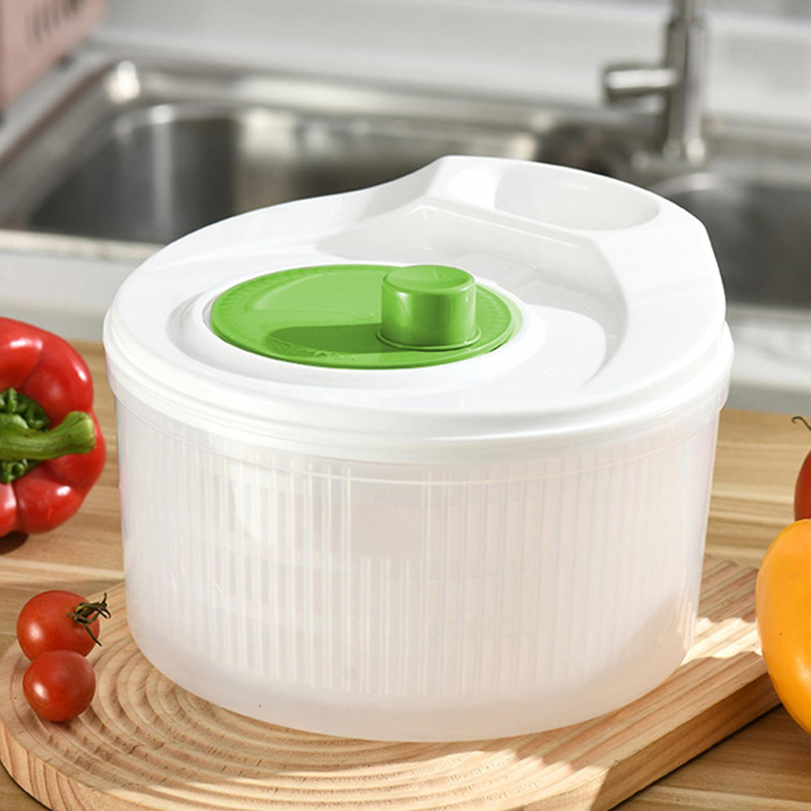 เครื่องปั่นสลัดเครื่องล้างผลไม - Salad Spinner บทวิจารณ์และราคา