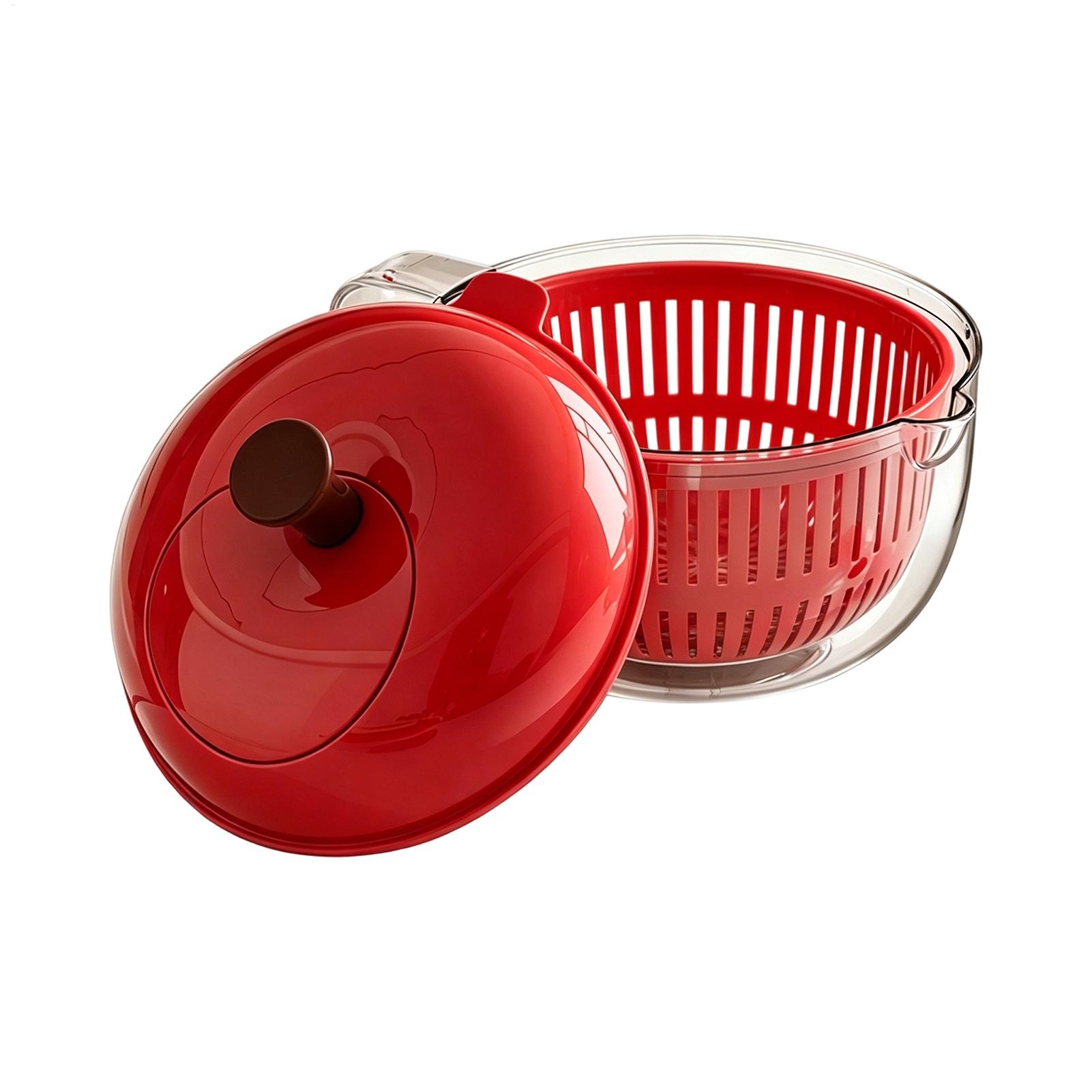 ชามล้างผลไม้พร้อมที่กรอง ภาชนะ - Salad Spinner บทวิจารณ์และราคา