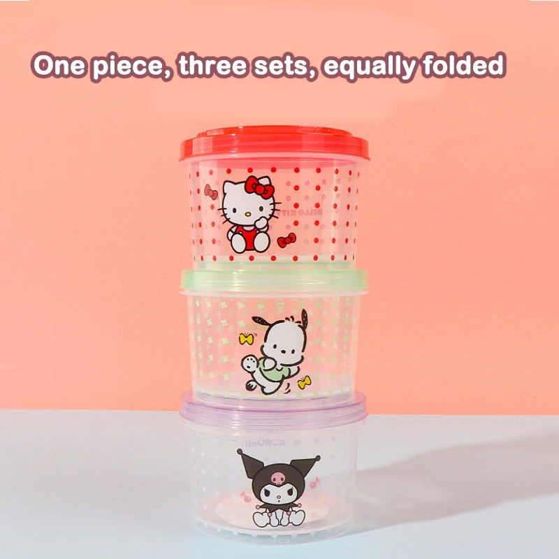 ชุดกล่องอาหารกลางวันคิตตี้ 3 ช - Kitchen Gadgets Storage Ideas บทวิจารณ์และราคา