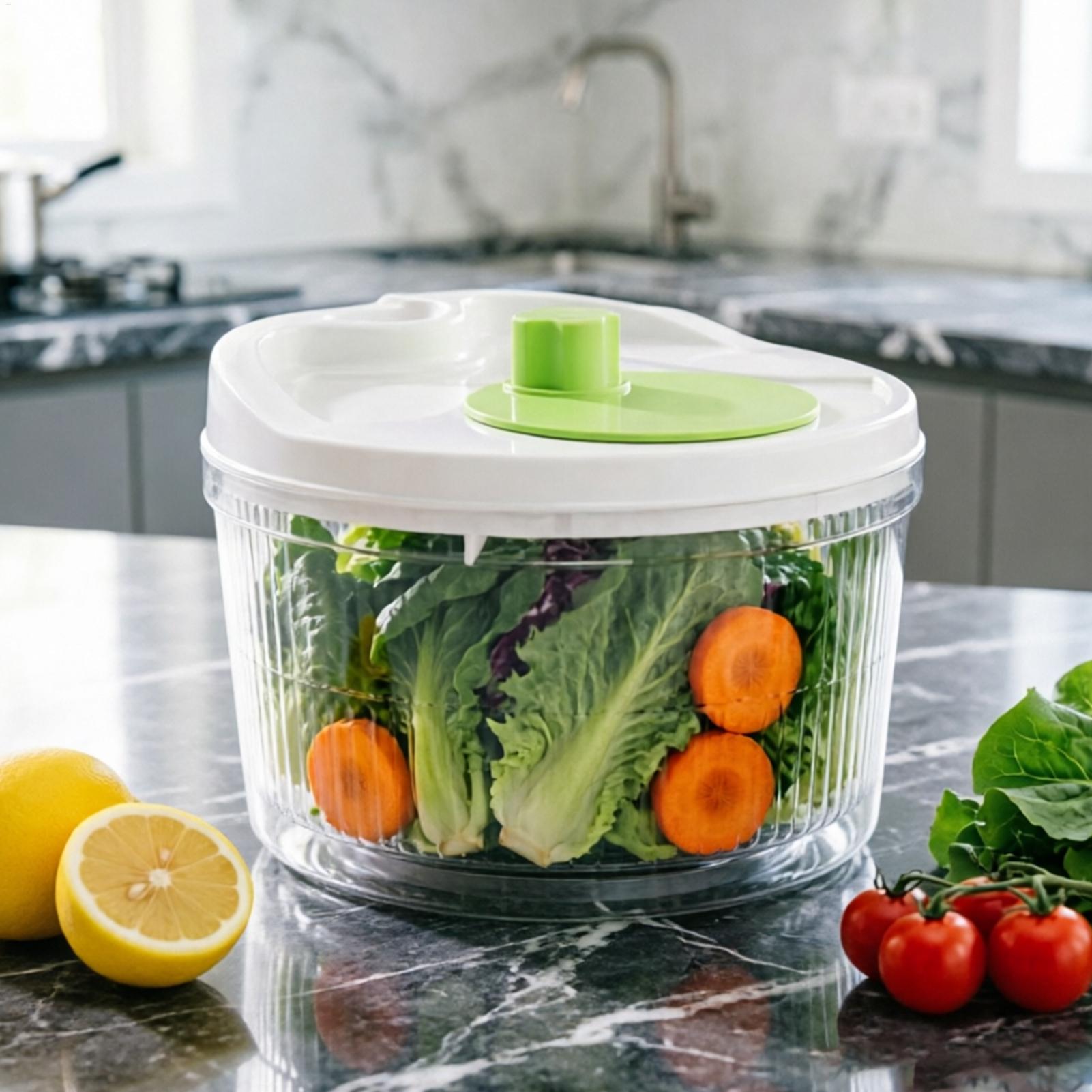 เครื่องปั่นผักอเนกประสงค์แบบใช - Salad Spinner บทวิจารณ์และราคา